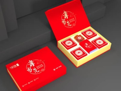 濟南禮盒廠家剖析，如何選擇月餅包裝盒定制的材質和色彩？